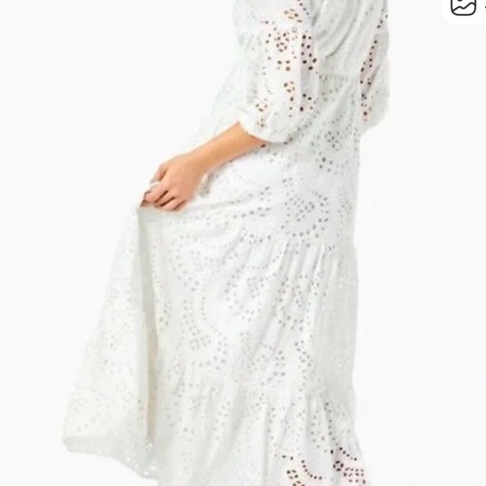 Lilly Pulitzer White Eyelet Dress - Picture 3 of 6
